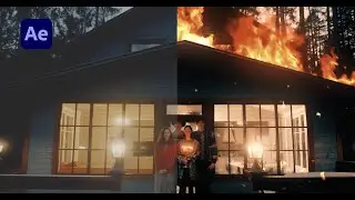 Composite Fire in AFTER EFFECTS - TUTORIAL