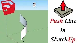 Push Line Plugin Tutorial in Sketchup | How to Use Push Line in Sketchup | Sketchup Tutorials