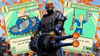 The END Game Heavy Gunner Build! (Pepper Shaker, Gameplay) | Fallout 76 Builds