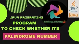 palindrome number || java program to check whether its palindrome number or not? || java programing