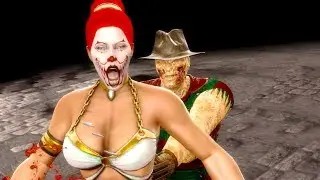 Mortal Kombat 9 - All Fatalities & X-Rays on Pennywise Jade Costume Mod 4K Ultra HD Gameplay Mods