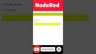 Get YouTube Statistics #shorts #noderedtutorials