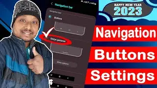 How To Hide Navigation Buttons in Samsung Galaxy A Series | Navigation Bar Kaise Change Kare !