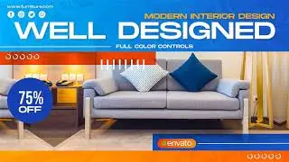 Videohive Modern Furniture Design Slideshow » Free After Effects Templates   Premiere Pro Templates