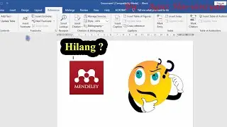 Cara Mengatasi Mendeley Hilang Di Word