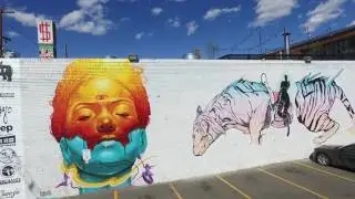Denver grafitti, Shot with Dji Phantom 3 standard af, Drone footage