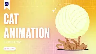 CAT ANIMATION IN AFTER EFFECTS. WORKFLOW