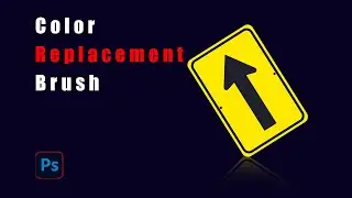 How to use Color Replacement Brush to change color 