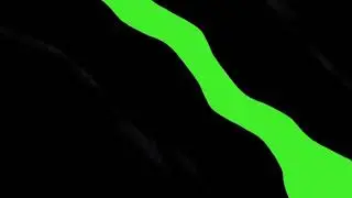 Black liquid covering a green screen   Free Stock Video