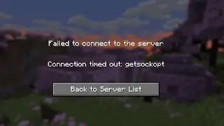 How To Fix Minecraft Error Getsockopt