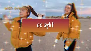 cc split [+ overlay] | ae