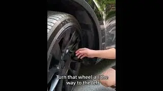 How to install mud flap for your tesla car? #teslaaccessories  #autoaccessories