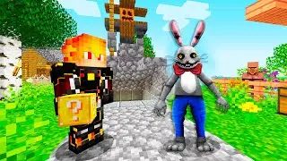 Я ИГРАЛ В ЛАКИ БЛОКИ И ПРИЗВАЛ МИСТЕР ХОПС В МАЙНКРАФТ ! Алексбой Minecraft Mr Hopps