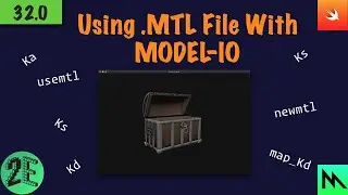 32: Using .MTL Files With Model IO
