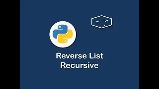 reverse list recursive in python 😀