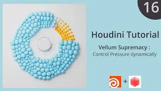 Houdini Vellum Tutorial 16 : Controlling pressure dynamically  / Patreon Preview