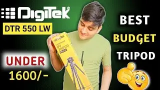 Digitek Lightweight DV Tripod DTR 550 LW Unboxing And Review | Digitek Tripod DTR 550 LW Fittings