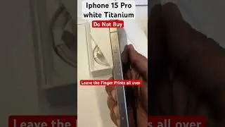 Do Not Buy Iphone 15 White Titanium 