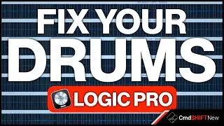 Editing, Comping and Quantising Multitrack Drum Recordings in Logic Pro… Groups and Quantise Lock