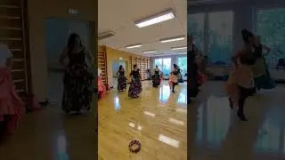 #Shorts Gypsy dance Nataliia Kulishenko - Цыганский танец (тренировка) Наталии Кулишенко