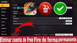 Cómo eliminar una cuenta de Free Fire de forma permanente | Eliminar una cuenta de Garena Free Fire
