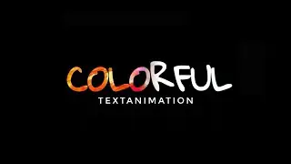 Colorful Text Animation in Kinemaster | M Animations | Kinemaster Pro