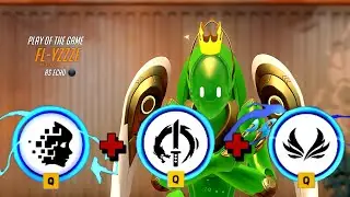 Echo ult + Genji ult + Mercy Pocket