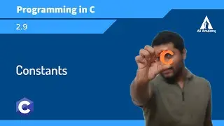 Constants | Programming in C | EST102 | KTU | Malayalam