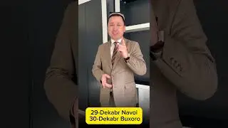 Navoi va Buxoroda konsert barchani taklif etamiz