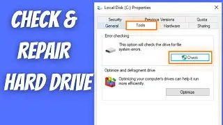 Fix All Errors of HDD/SSD Hard Drive | Fix 100% Disk Usage
