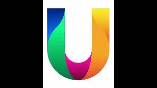 Gradient Letter U Logo Design in Illustrator|Adobe Illustrator CC 2023 