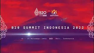 LIVESTREAMING : Puncak B20 Summit Indonesia 2022 Bali