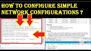 How to Configure a Simple Network and Troubleshoot (1 Router, 2 Switches and 4 Pc) | CCNA Part 8