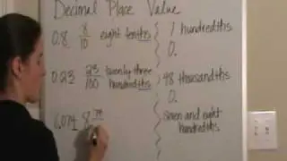 Decimal Place Value