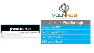 pWnOS 1.0 || VulnHub Walkthrough