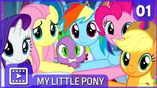 My Little Pony FiM: (Temporada 9) Capitulo 1 El Principio del Fin Parte 1 Español Latino (1/4)