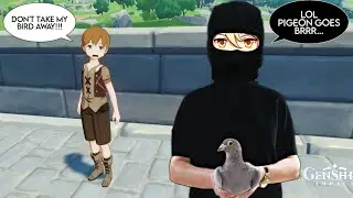 I Kidnapped Timmie's Bird In Genshin Impact