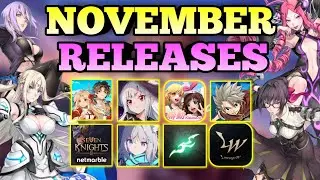 Upcoming November Gacha & Mobile games 2021