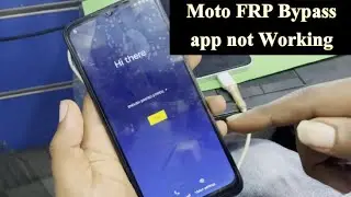 ( 2024 ) Moto FRP Bypass Android 12 | 13, Moto G Power FRP Bypass Android 12 app not Working