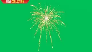 Green Screen Firework Animation | 4K | Global Kreators