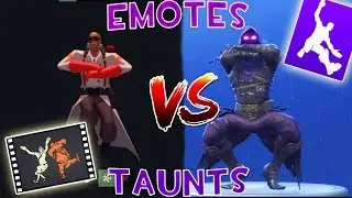 TF2 Taunts Vs Fortnite Emotes... (So Similar)