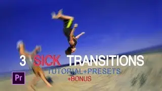 ✨3 SICK Transition TRICKS for your VIDEOS! + FREE Preset!