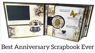 Anniversary Scrapbook | best Scrapbook ever | anniversary gift idea