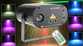 Светомузыкальный лазерный проектор ESHINY Z17N6 Light and music laser projector