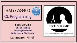 while loop in shell script | Looping statement in shell script | ibmi