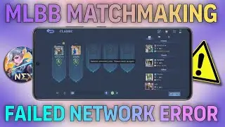 Fix Mobile Legends Matchmaking Failed Network Error! || Tech Wash