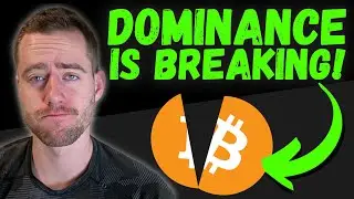 BITCOIN DOMINANCE IS BREAKING! THIS WILL MAKE SO MANY PEOPLE RICH!