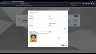Simple Membership System in Python using Django DEMO
