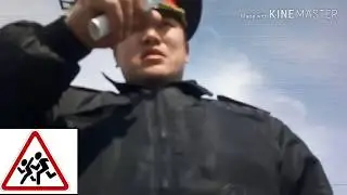 Знак 1.21 «ДЕТИ» или встреча с участковым инспектором. Костанай (Тарановское)