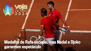 Medalha de Rafa escapa, mas Nadal e Djokovic garantem espetáculo | VEJA Paris 2024